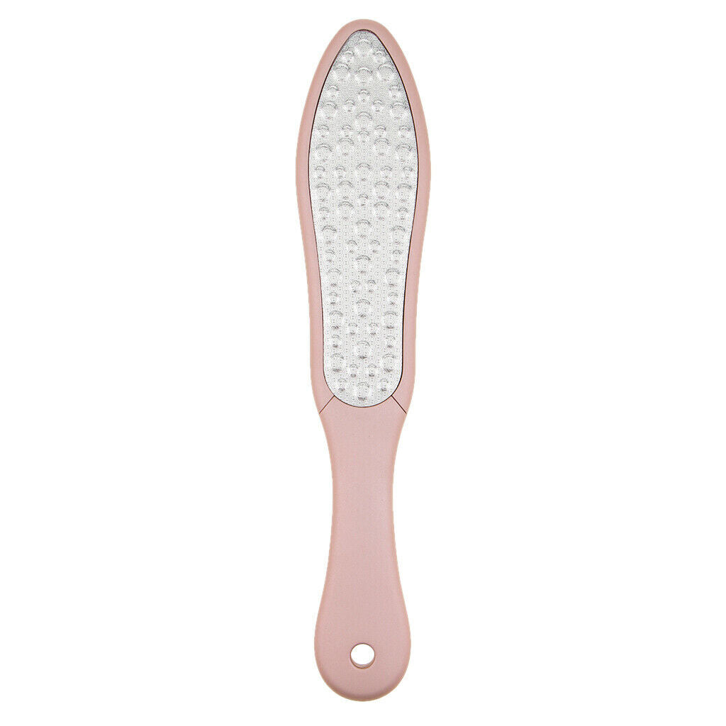 2 Pieces Metal Pedicure Foot File Callus Remover Rough Dry Deed Skin Removal
