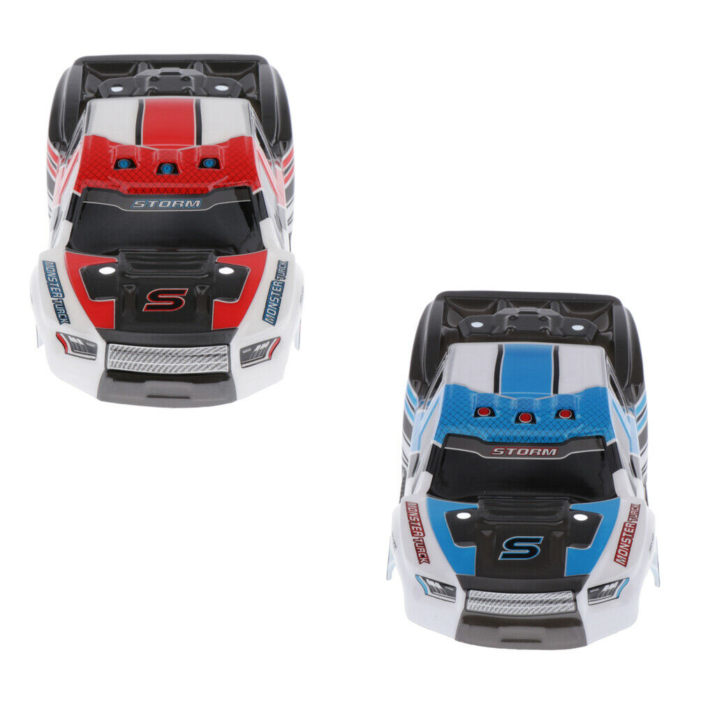 Racing RC Car Body Shell Part Exquisite Workmanship Design 18301 Red Plastic