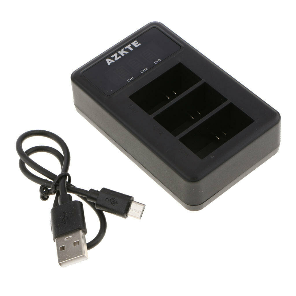 AHDBT-301 AHDBT-201 Battery Charger for   Hero 3+ 3 Camera & USB Cable