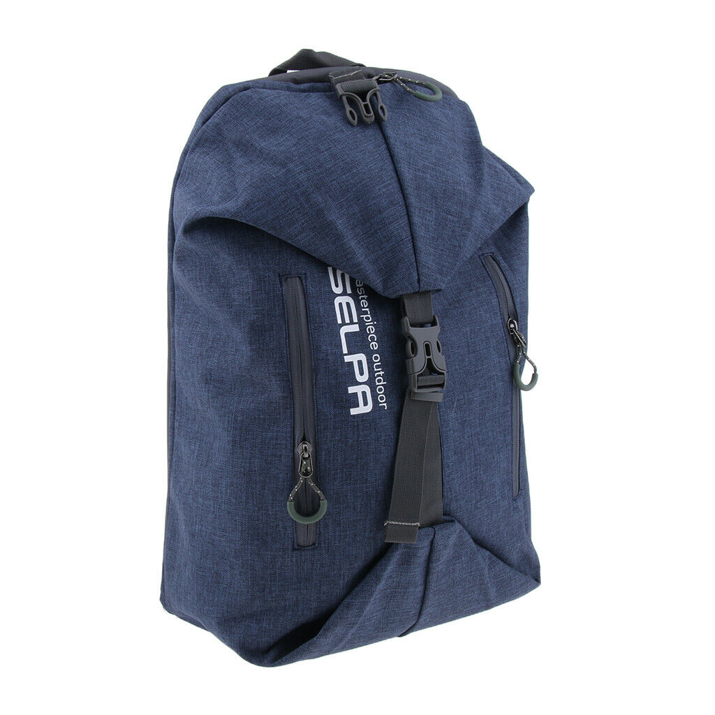 Outdoor Multi Function Travel Backpack Climbing Backpack 30L Dark Blue
