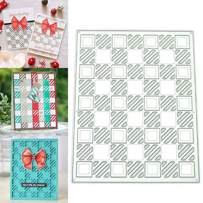 Blocks DIY Metal Cutting Dies Stencil Scrapbooking Die Cuts Paper Card Decor
