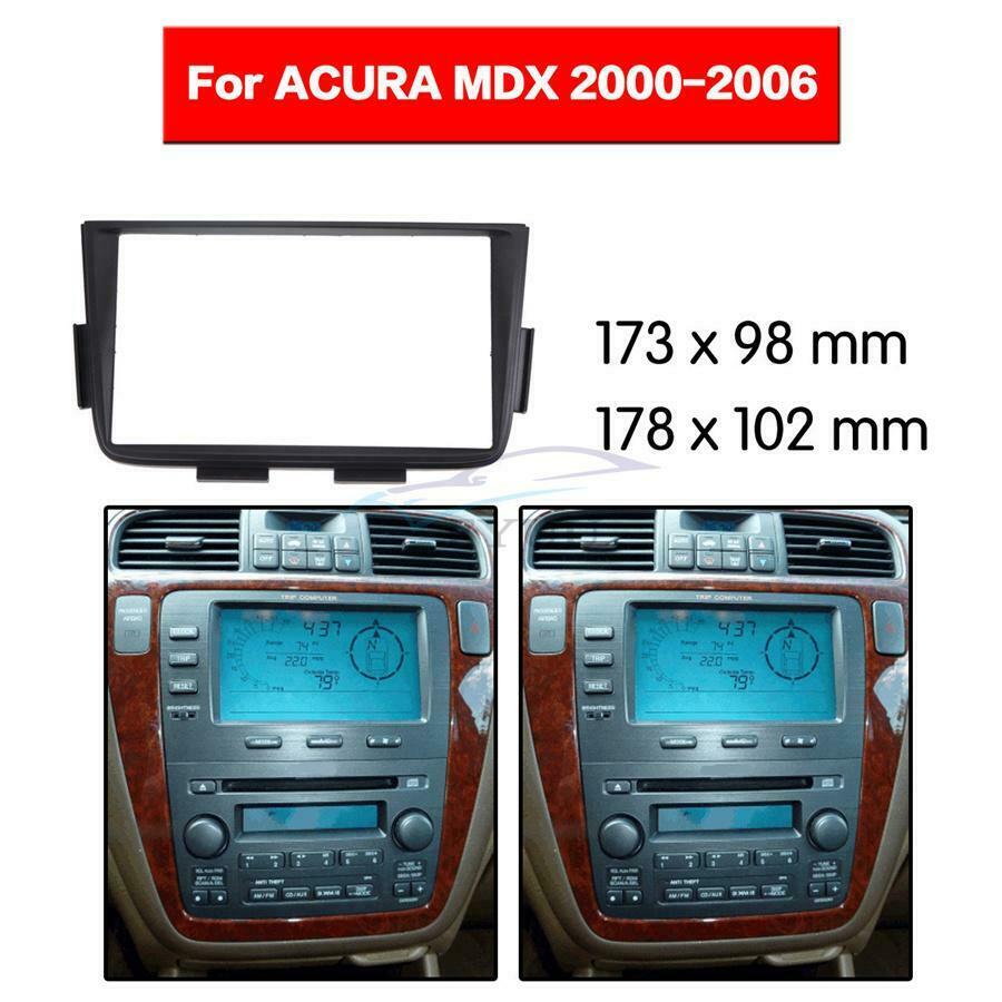 For 01-06 ACURA MDX ABS Plastic Radio Navigation Installation Box Frame Panel