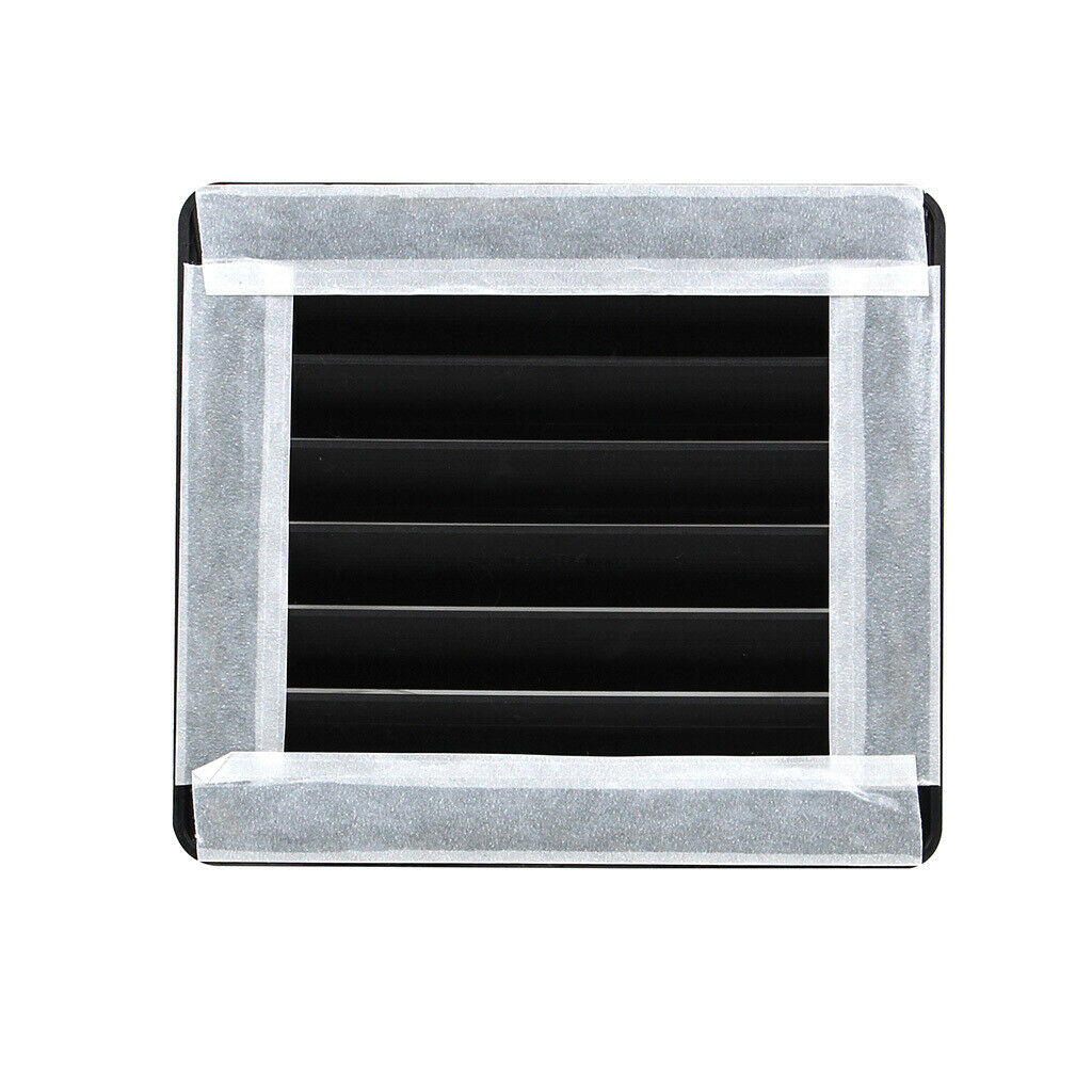 Universal RV Horizontal Hood Vent, Weather Proof Louver, Rain & Waterproof Air