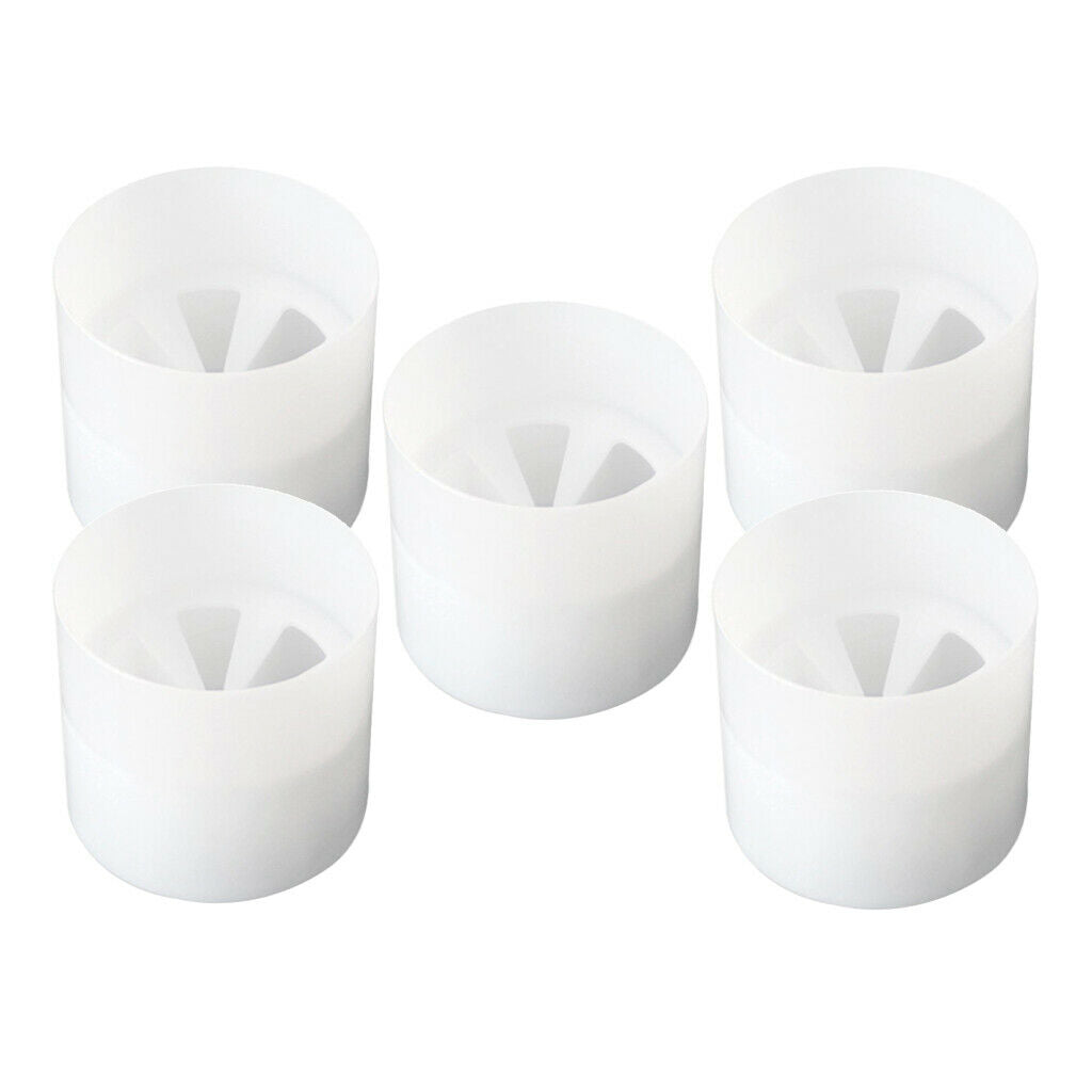 5 Pieces Golf Cups Green Flag Accessories Practice Training Dia. 10.7cm