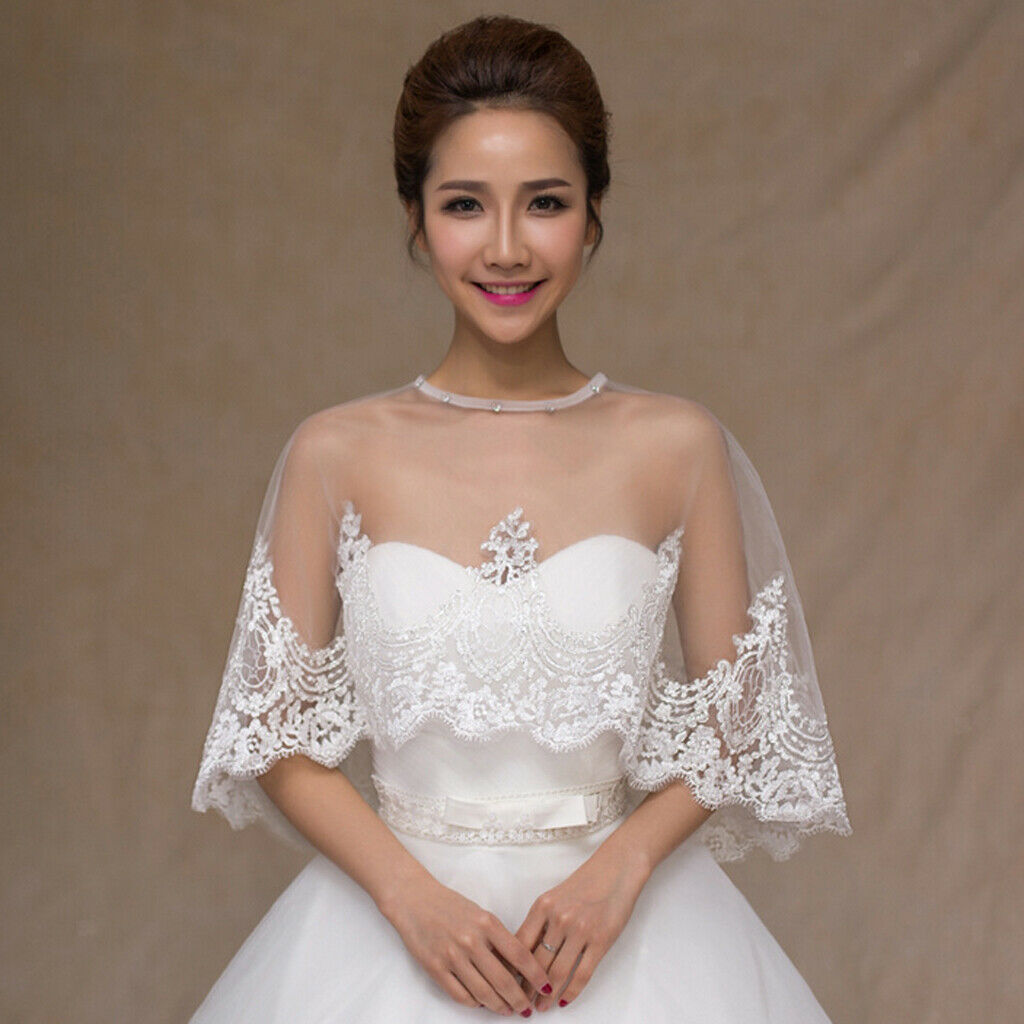 Women's Summer Evening Shawl Wraps Formal Party Wedding Jackets for Bride