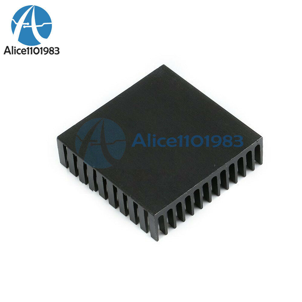 Aluminum Heatsink Cooling 40x40x11mm for LED Power Memory Chip IC Transistor