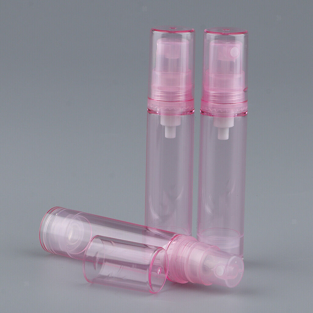 Clear Empty Spray Bottle Refillable Fine Mist - Pink, 10ml