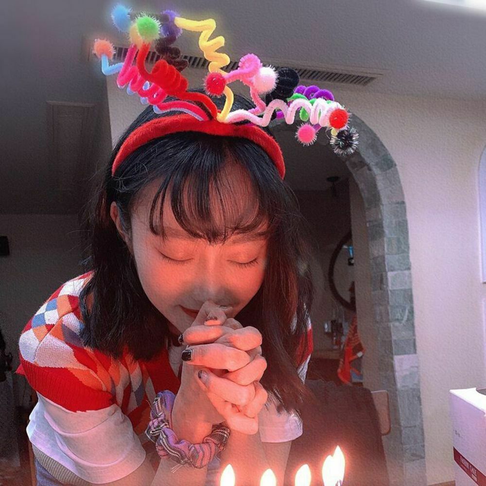 Funny Photo Props Cute Atmosphere Pinball Headwear Hair Band Hairpin