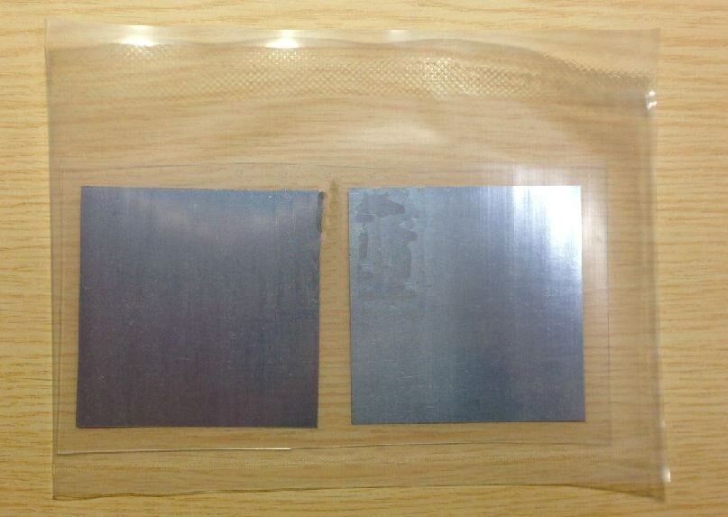 Pure 99.995% 4N5 Indium Metal Foil Sheet 50mm x 50mm x 0.05mm 0.913g
