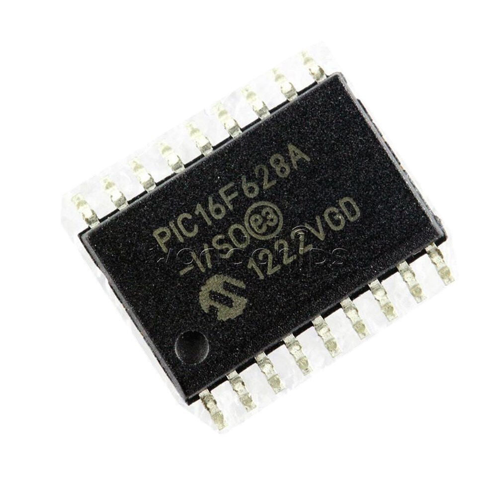 10PCS PIC16F628A-I/SO MCU FLASH 2KX14 EEPROM 18SOIC Microchip