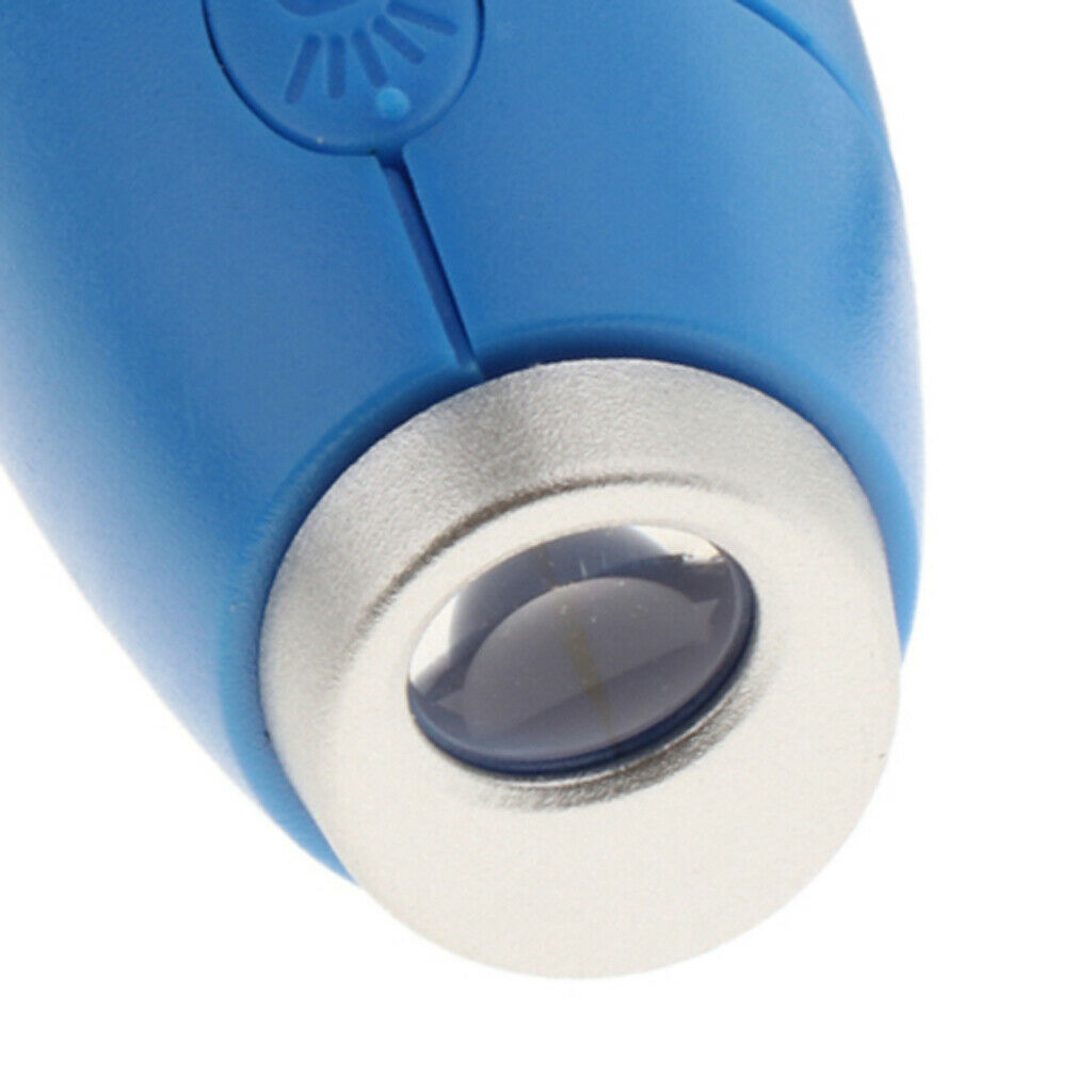 Portable Mini Projection Clock for Wall Ceiling Projection with Keyring Blue