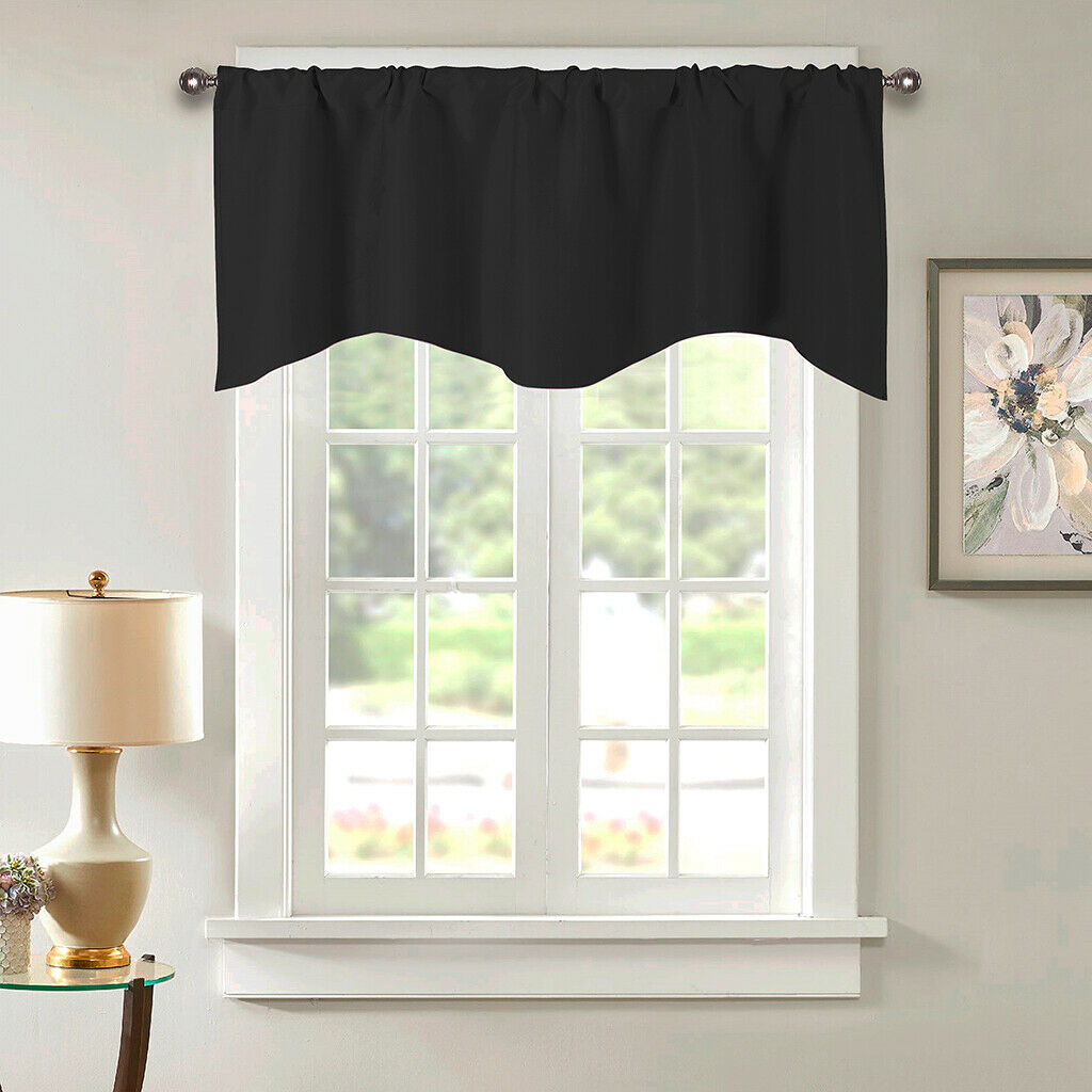 2 Panels Kitchen Valance Decorative