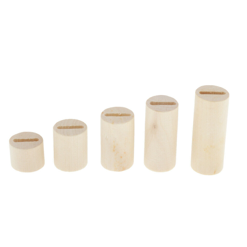 Pack of 5 Ring Jewelry Display Stand Organizer Showcase Shop Decor Gift