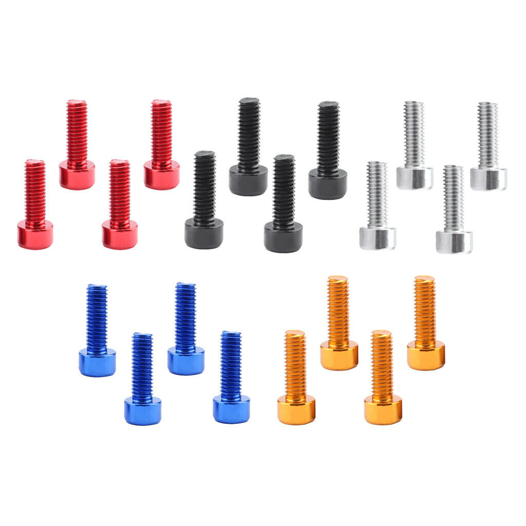 20x Bike Water Bottle Cage Holder Bolts Screws Durable  Accessories