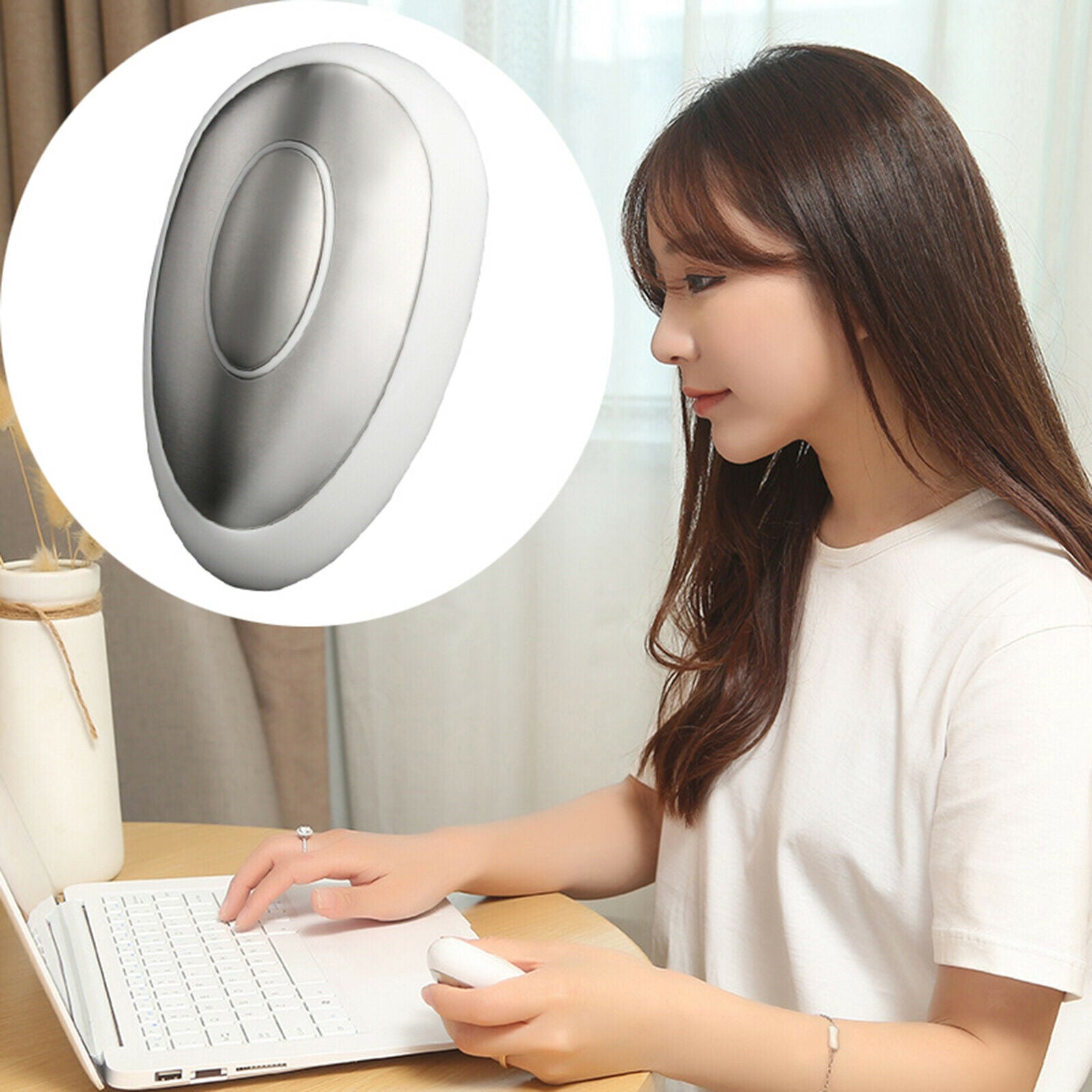 Hand-Held Sleep Holding Device Pressure Release Message Battery Operated
