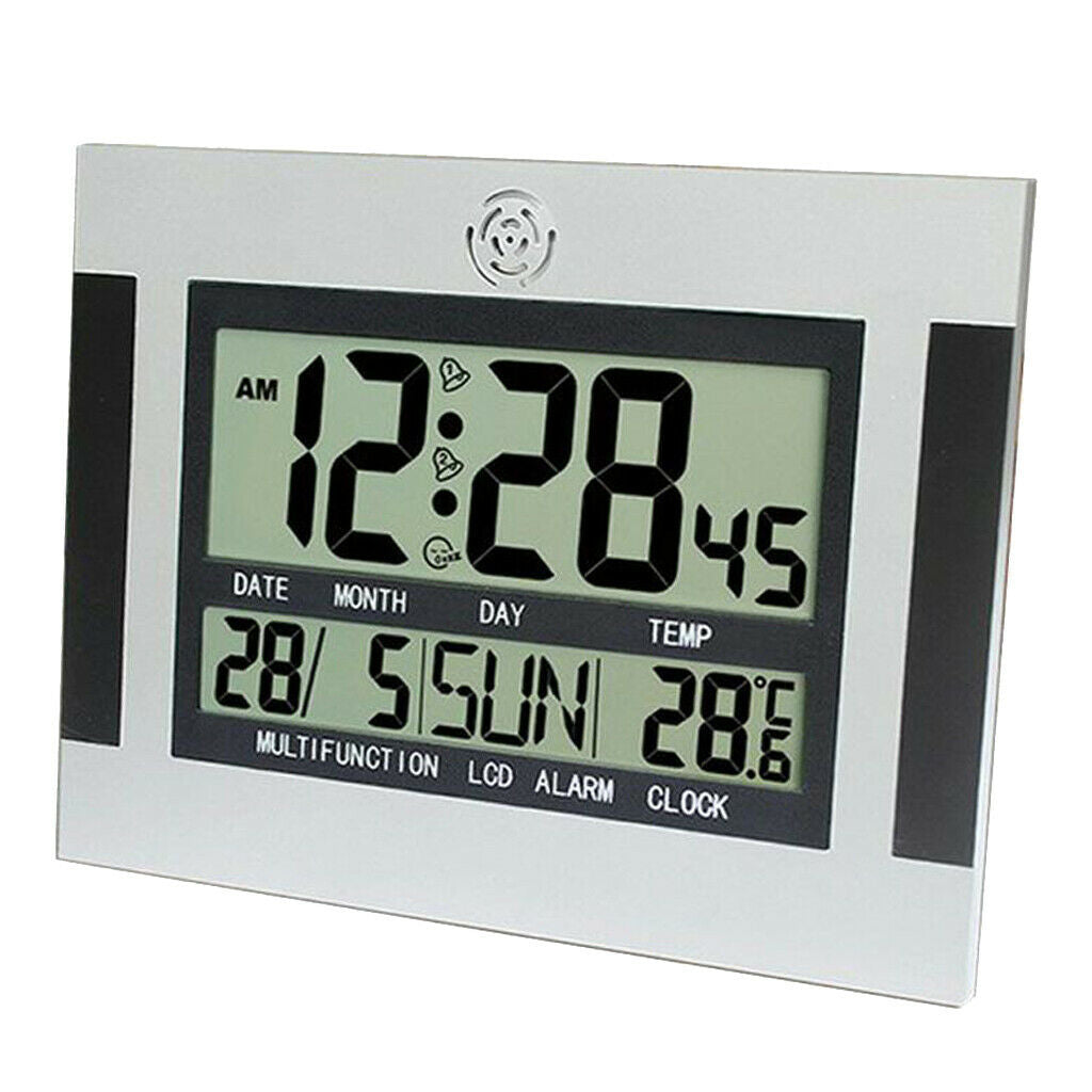 Digital Projection Alarm Clock Temperature Meter Weather Station LCD Display,