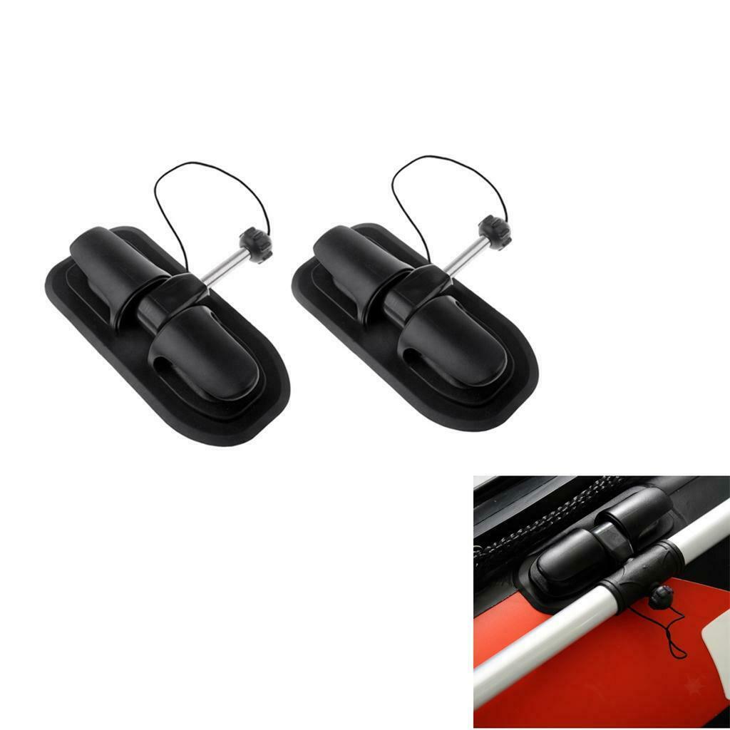 2 Pcs / Set Durable Kayak Rudder Lock Patch Inflatable Boat Watercraft