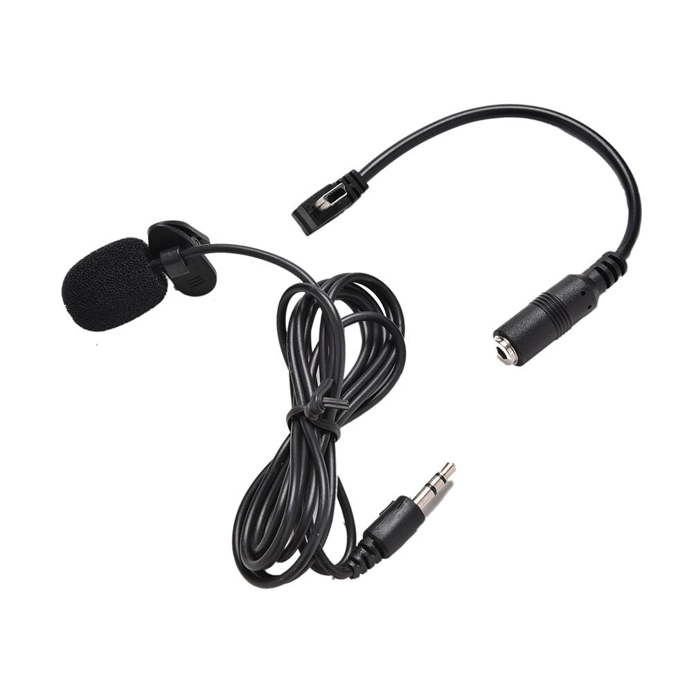 External Microphone Clip On Mic+Adapter Cable for Go pro Hero Session3/3+4 5 NC