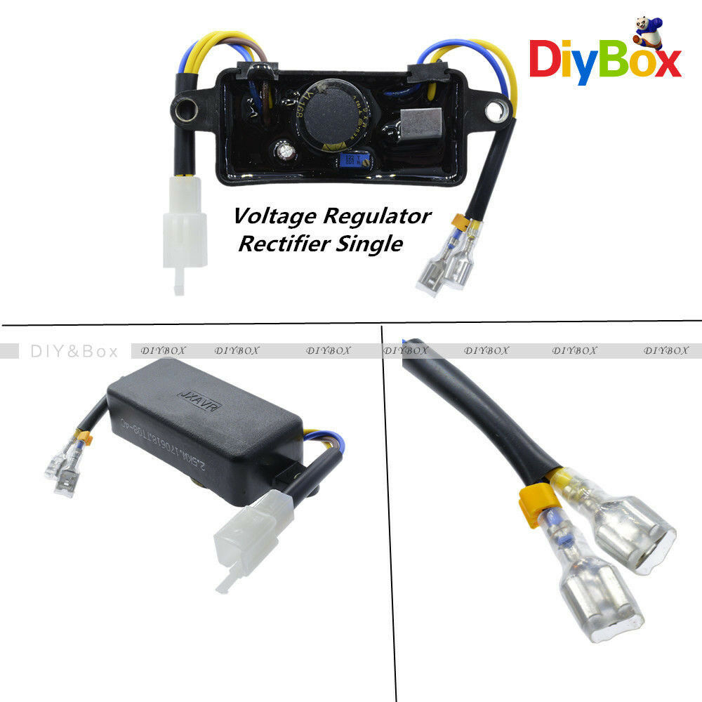 Voltage Regulator Rectifier Chinese Generator Single Phase AVR Fit 2KW - 3KW