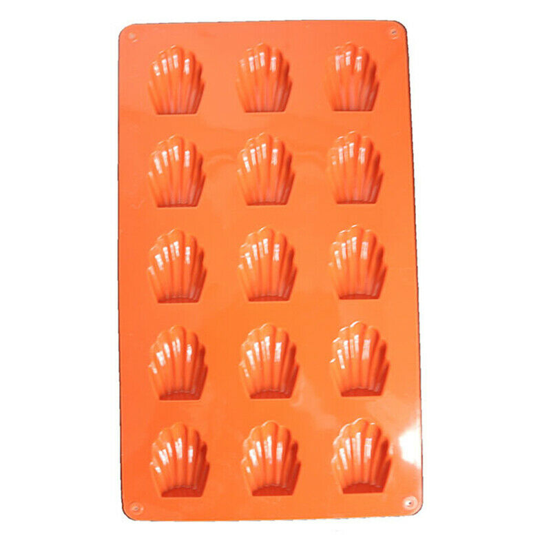 15-cavity Shell Cake Mold Homemade Baking Biscuit Mold Chocolate Mold To.l8