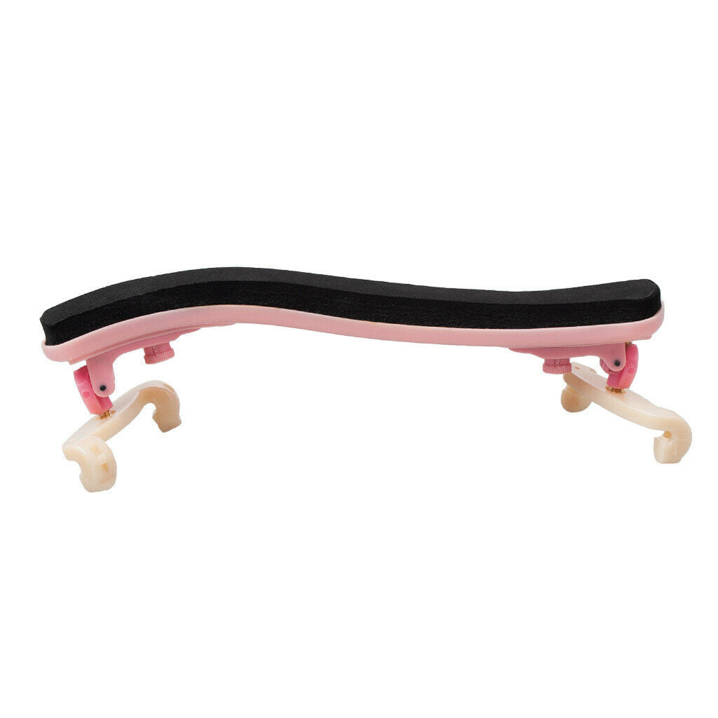 Violin Shoulder Rest Plastic Adjustable for 3/4 4/4 Violin Shoulder Parts