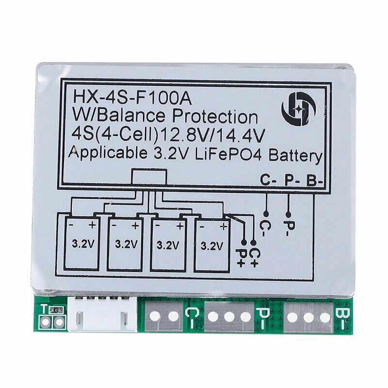 4 Series 12.8V Lithium Protection Board 14.8V Lithium Battery Protection Board