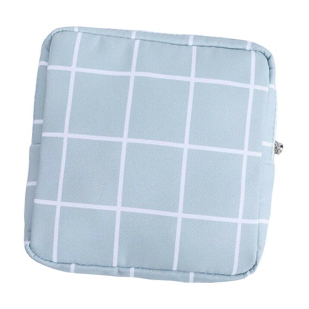 2Pcs Lovely Sanitary Bag Pad Earphones Coin Storage Organizer Girls Lady
