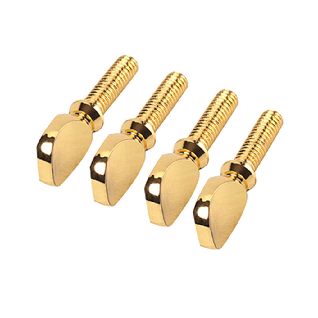 4 Pcs Premium Metal Mouthpiece Ligature Screw for Saxophone
