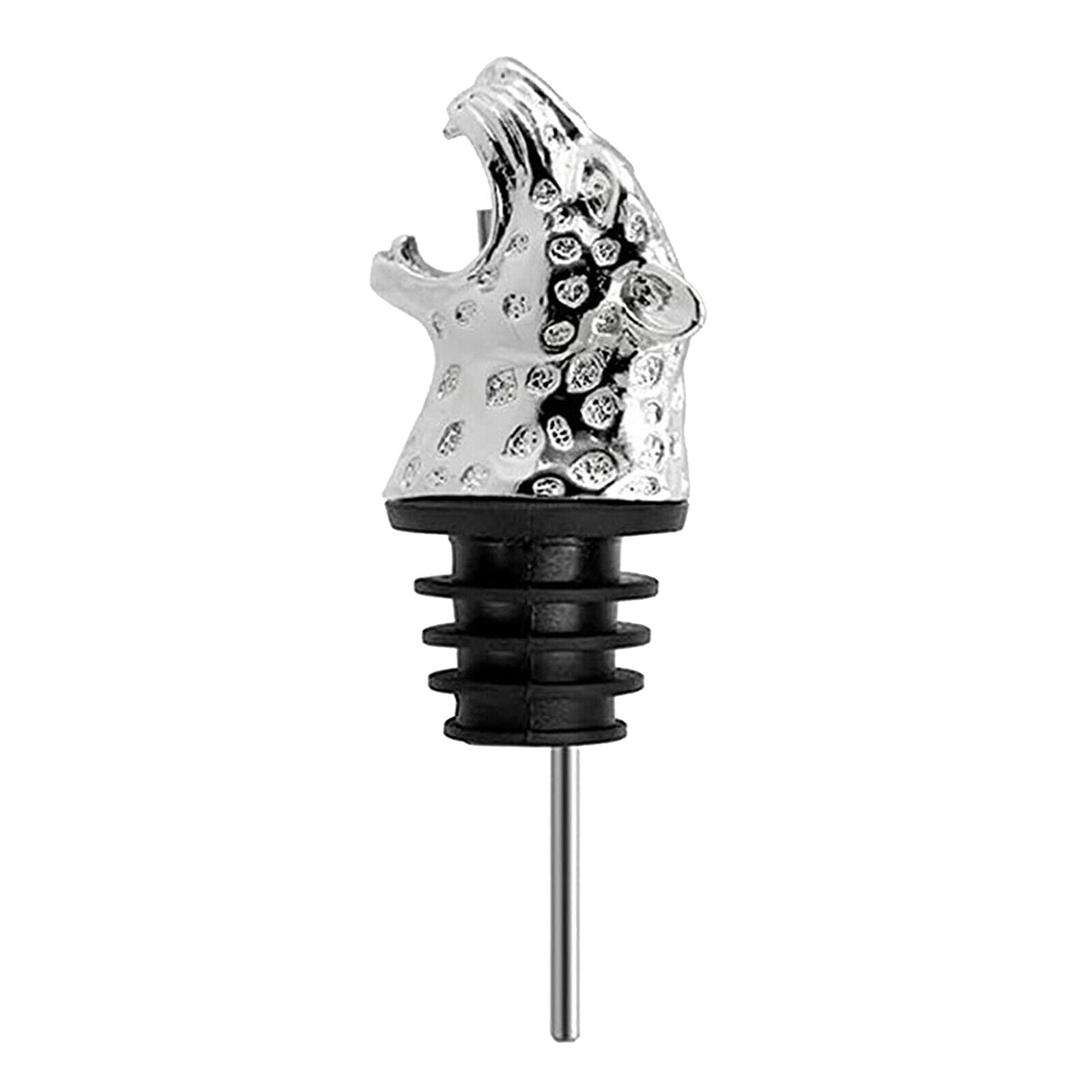 2pcs Metal Wine Bottle Champagne Pourer Stopper Wine Caps Sealers Preservers