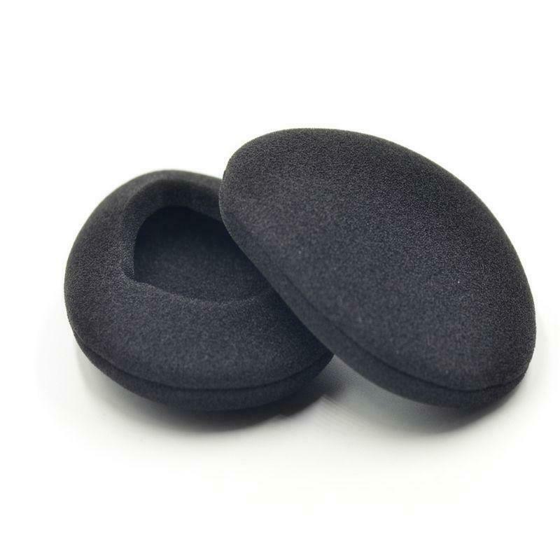 2PCS 80mm Foam Earpads Ear Cushion for Automobile Infrared Wireless Headphones