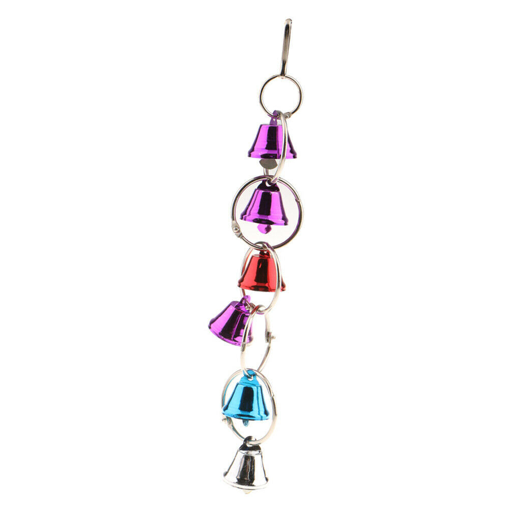 Chew Bell Hanging for Birds Parrot Swing Cocktail Parakeet Pet Toys