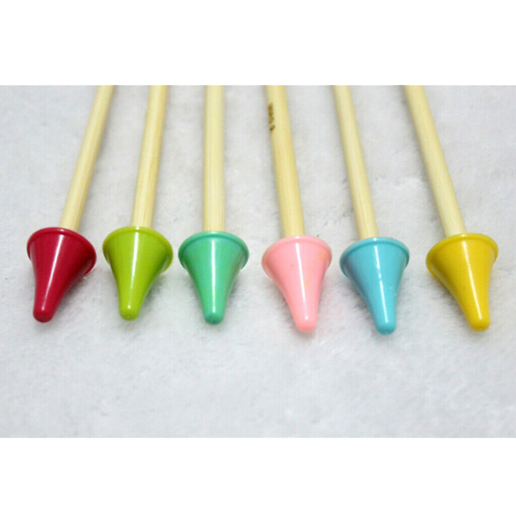 20x Plastic Large Small Size Point Protectors/Stoppers for Knitting Needles