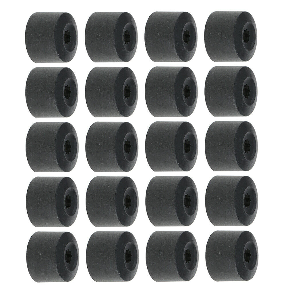 20pcs Wheel Lug Nut Bolt Covers for VW GOLF JETTA BEETLE PHEATON CORDOBA