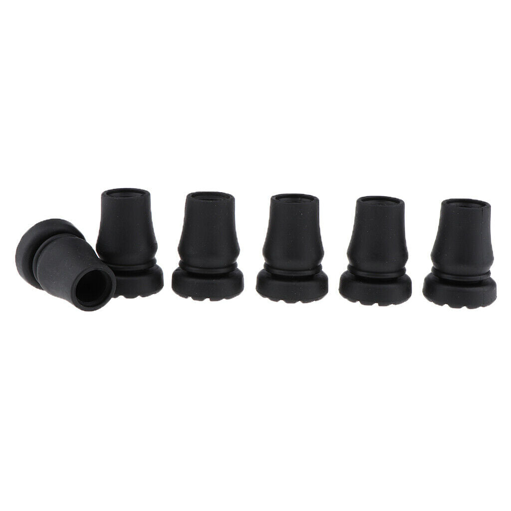 6x Trekking Poles Trekking Poles Trekking Poles Spare Rubber Caps