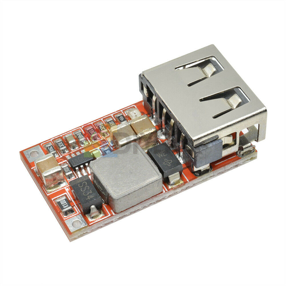 Fine 6-24V 12V/24V to 5V 3A CAR USB Charger Module DC Buck step down Converter