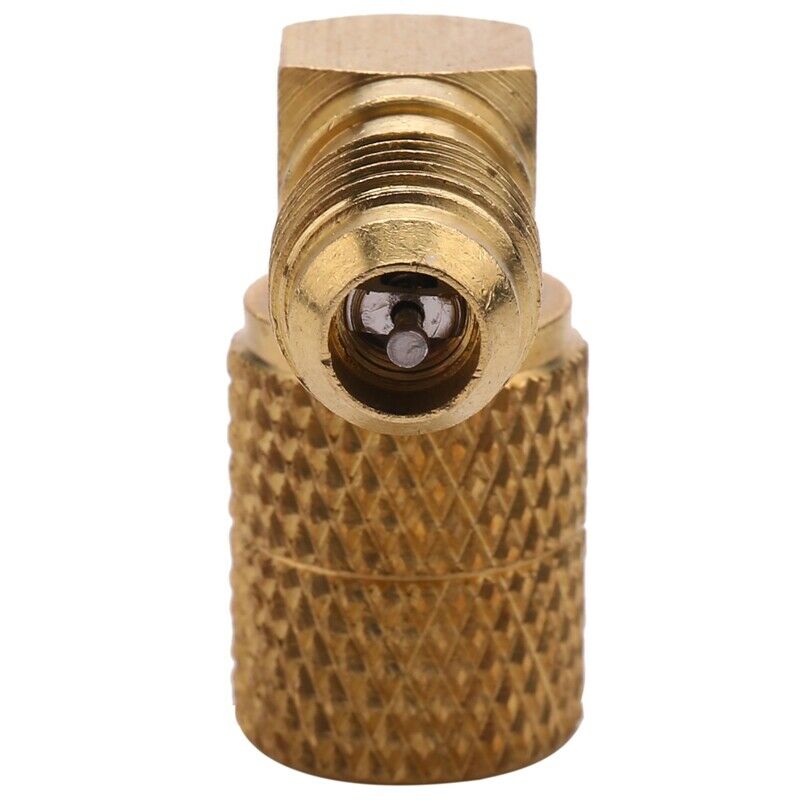M1/4 Sae-F 5/16 Refrigeration Adapter Connector Adaptor for R410A Gauges Hose S4