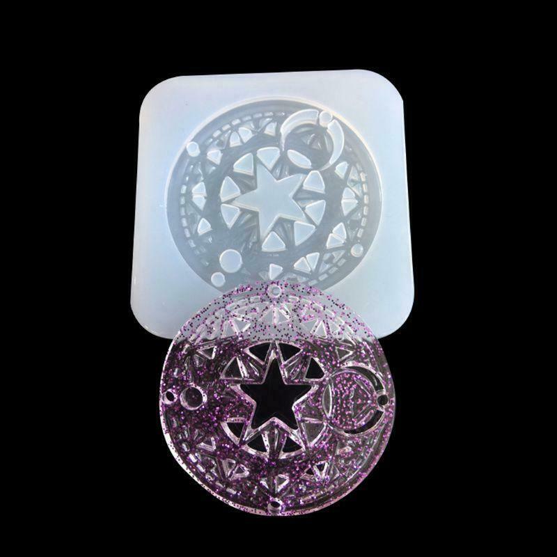 Magic Circle Silicone Mold Fondant Baking Tool Jewelry Chocolate Cake Decor Mold