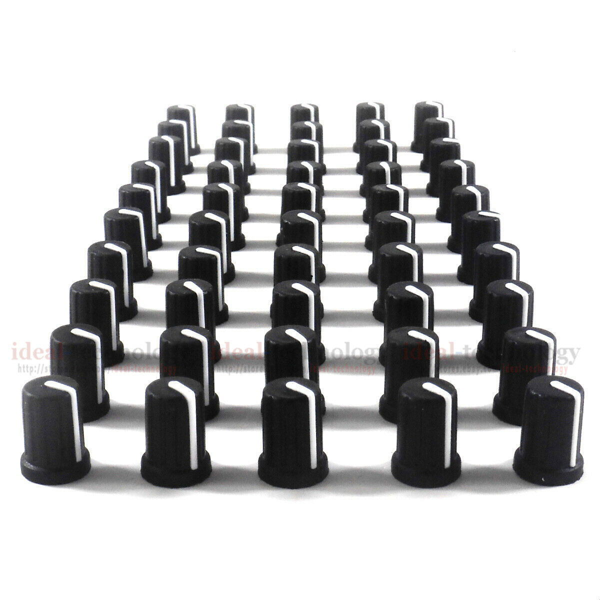 50PCS /LOT OEM knob For TRIM DJM800, DJM900, DJM2000 spare part DAA1204 Black