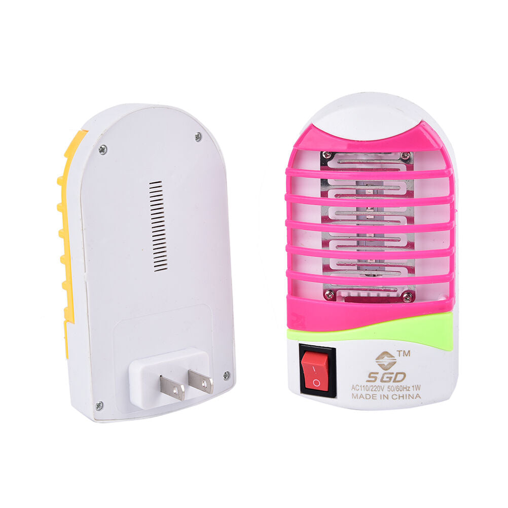 LED Socket Electric Mosquito Fly Bug Insect Trap Night Lamp Killer Zapper、NDDAU