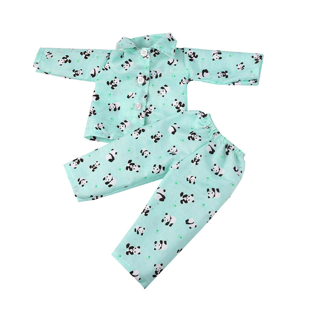 New Panda Pattern Pajamas Sleepwear Decoration 18 ''