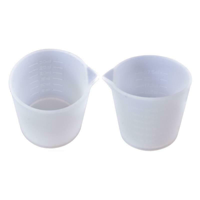 30ML Silicone Measuring Cup Handmade DIY Jewelry Making Tools Measure Accessory