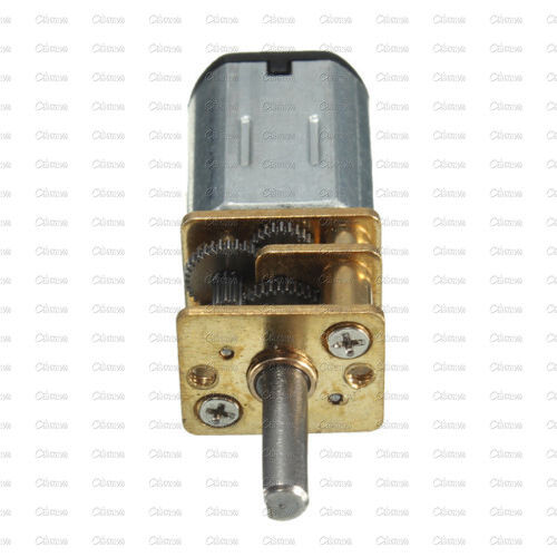 DC 6V 30RPM Micro Speed Reduction Gear Motor with Metal Gearbox Wheel N20