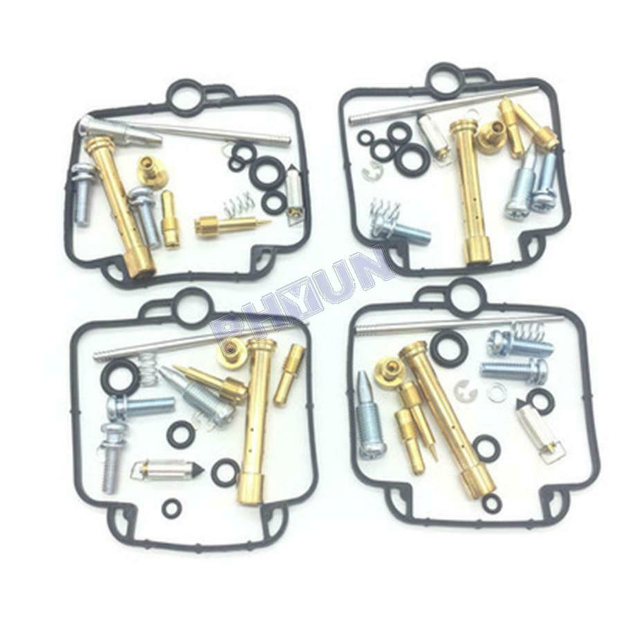 For 1991-1993 SUZUKI GSF400 GSF 400 BANDIT Carburetor Carb Repair Kit 4 Sets