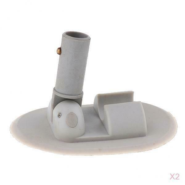 2Pcs Speedboat Fishing Inflatable Boat PVC Awning Awning Deck Bracket