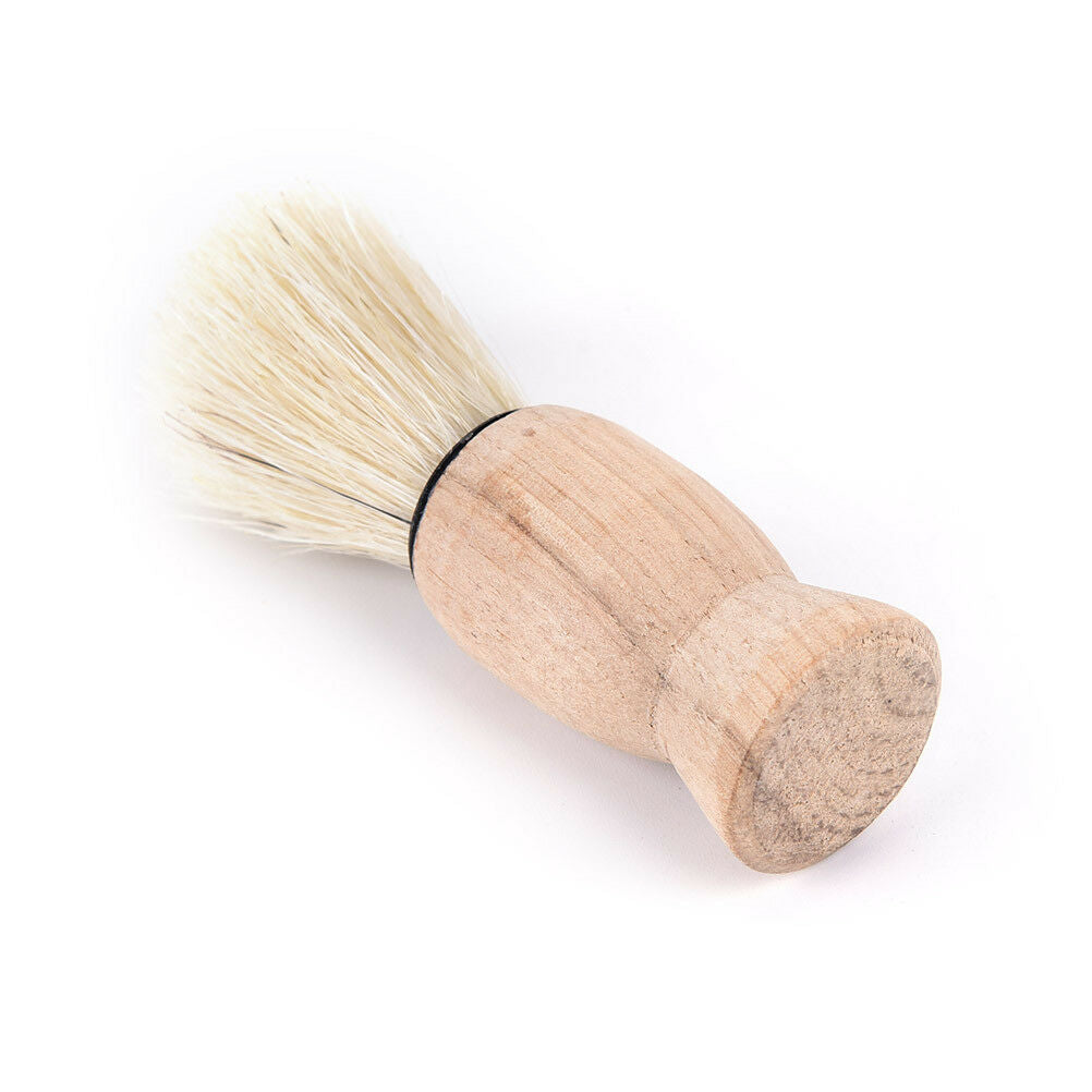 Wood Handle Badger Hair Beard Shaving Brush for Men Mustache Barber Tool .l8