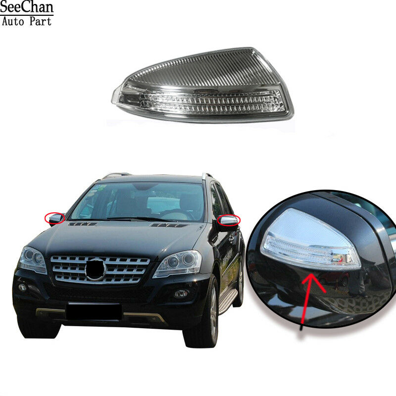 Fit For Mercedes W164 ML350 ML450 ML500 Left Door Mirror Turn Signal Light 08-14
