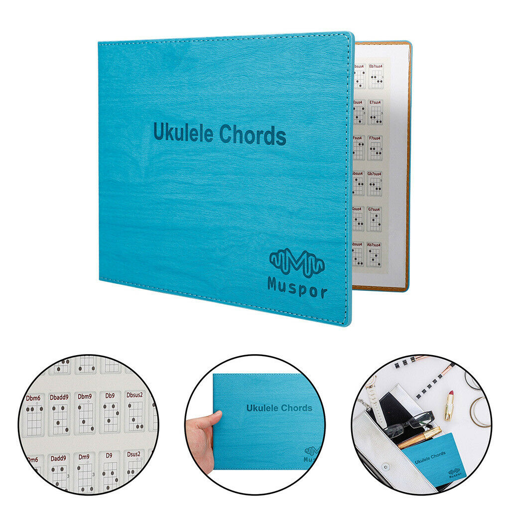 Portable Ukulele Chord Book Over 180 Chords Collect All Chords EASY TO CARRY