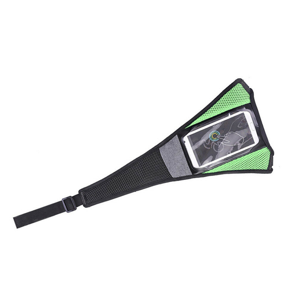 Bike Sweat Cover Bicycle Frame Guard Adjustable Net Strap Elastic Belt Green