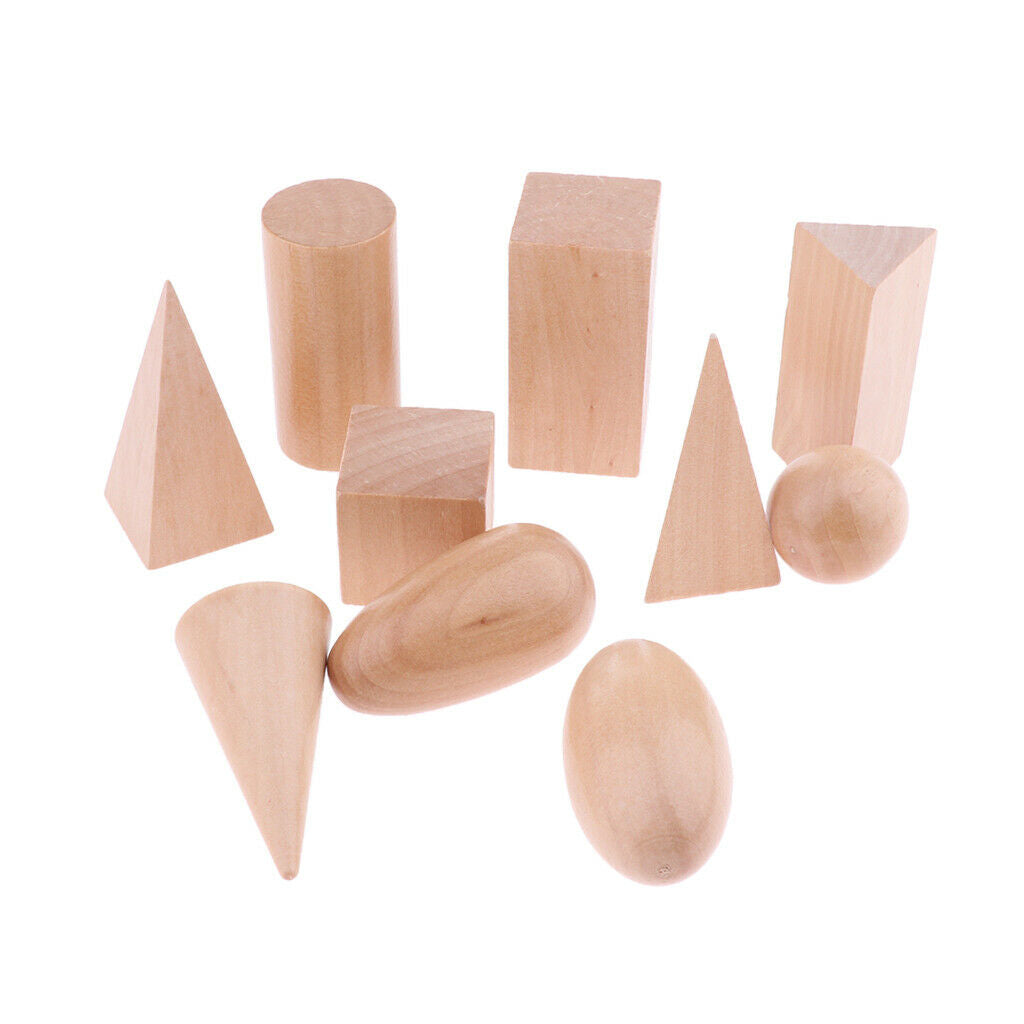Kids Shape Wooden Blocks   Game Toys & Storage Bag Early Children