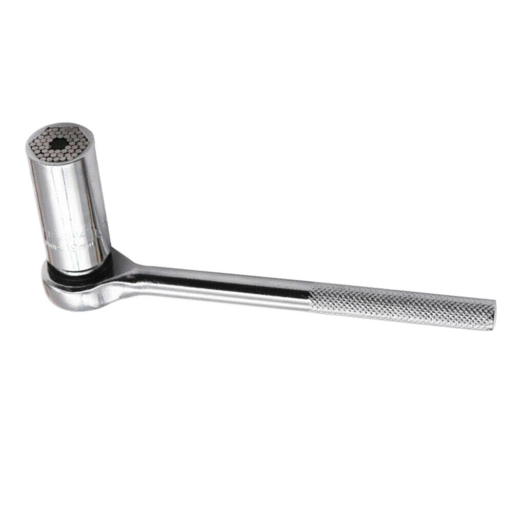 Socket Wrench 7-19mm Adapter Sleeve Grip Hex Key Repair Spanner Car Kit